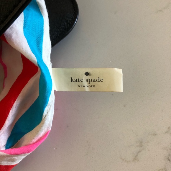 Kate Spade Newbury Lane WKRU2011 Shoulder Bag, Black Leather Gold Hardware EUC - Picture 7 of 11